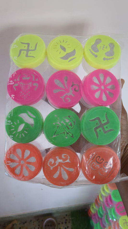 Stamp Set - 12 Pcs