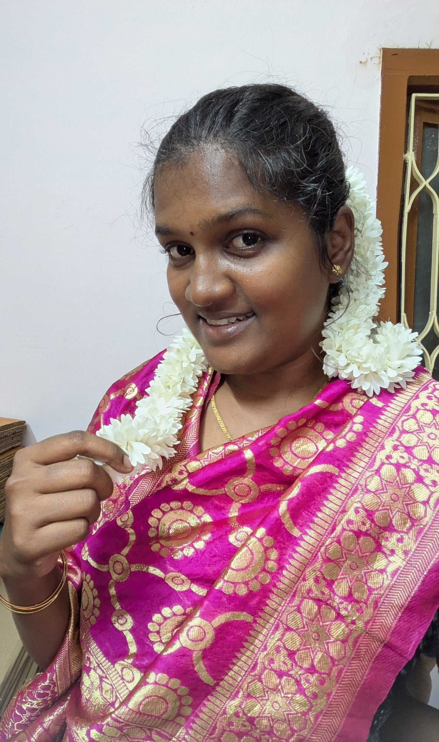 Artificial cloth flower