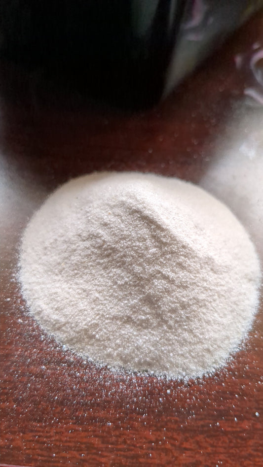 Fine white rangoli powder
