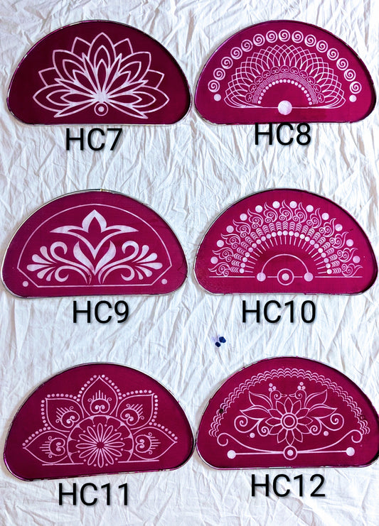 Half circle stencil 15 inch