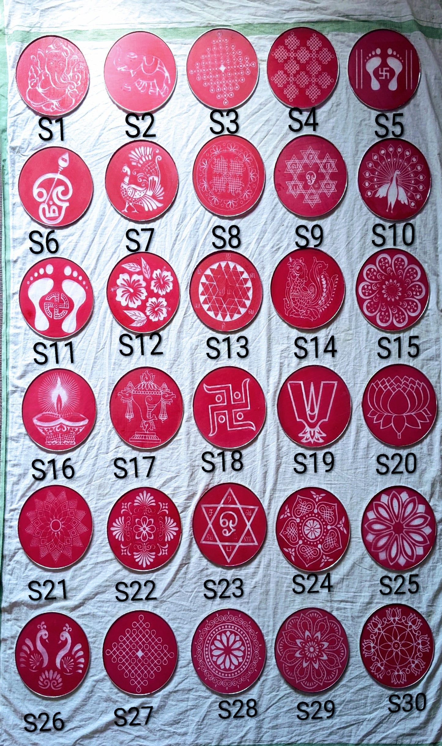 Small - 8 Inch Stencil