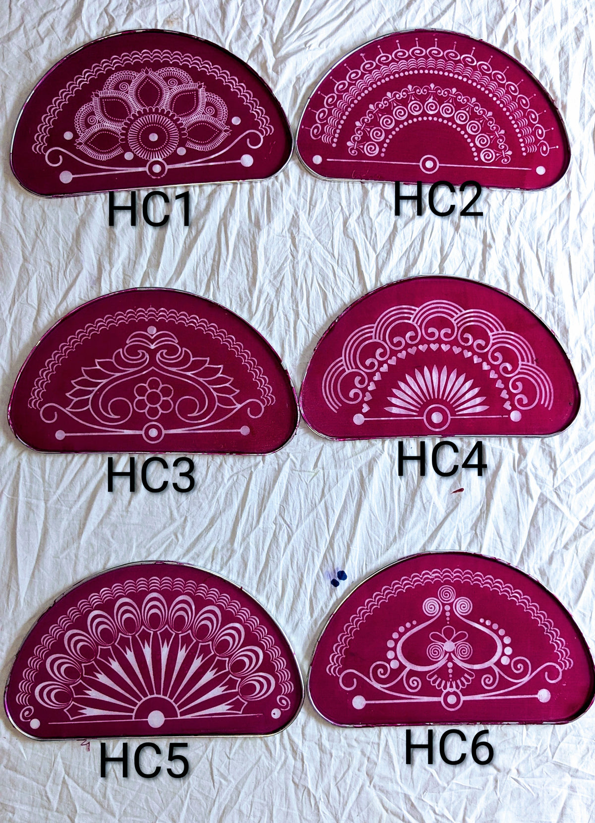 Half circle stencil 15 inch