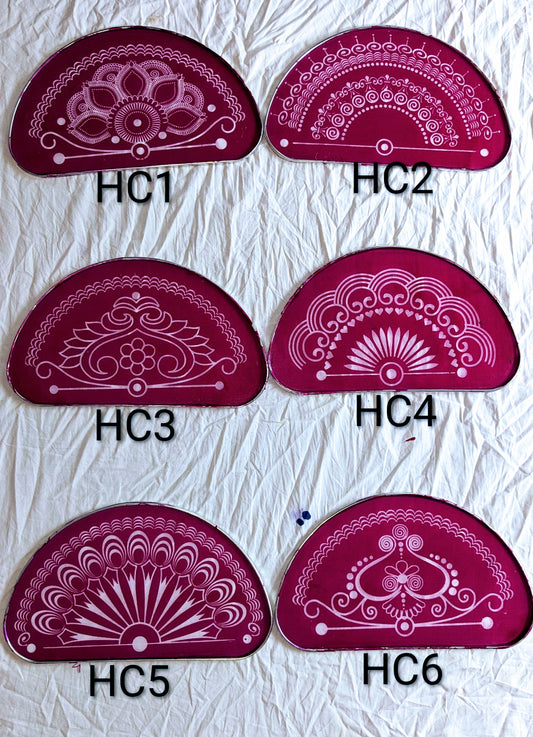 Half circle stencil 15 inch