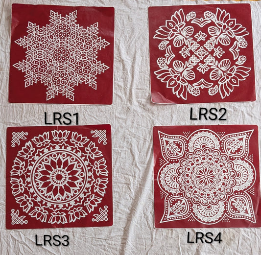 Large Rangoli stickers- 15 inch