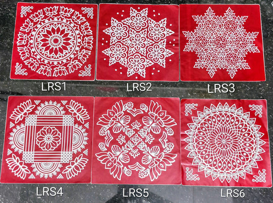 Large - 15 inch Rangoli stickers