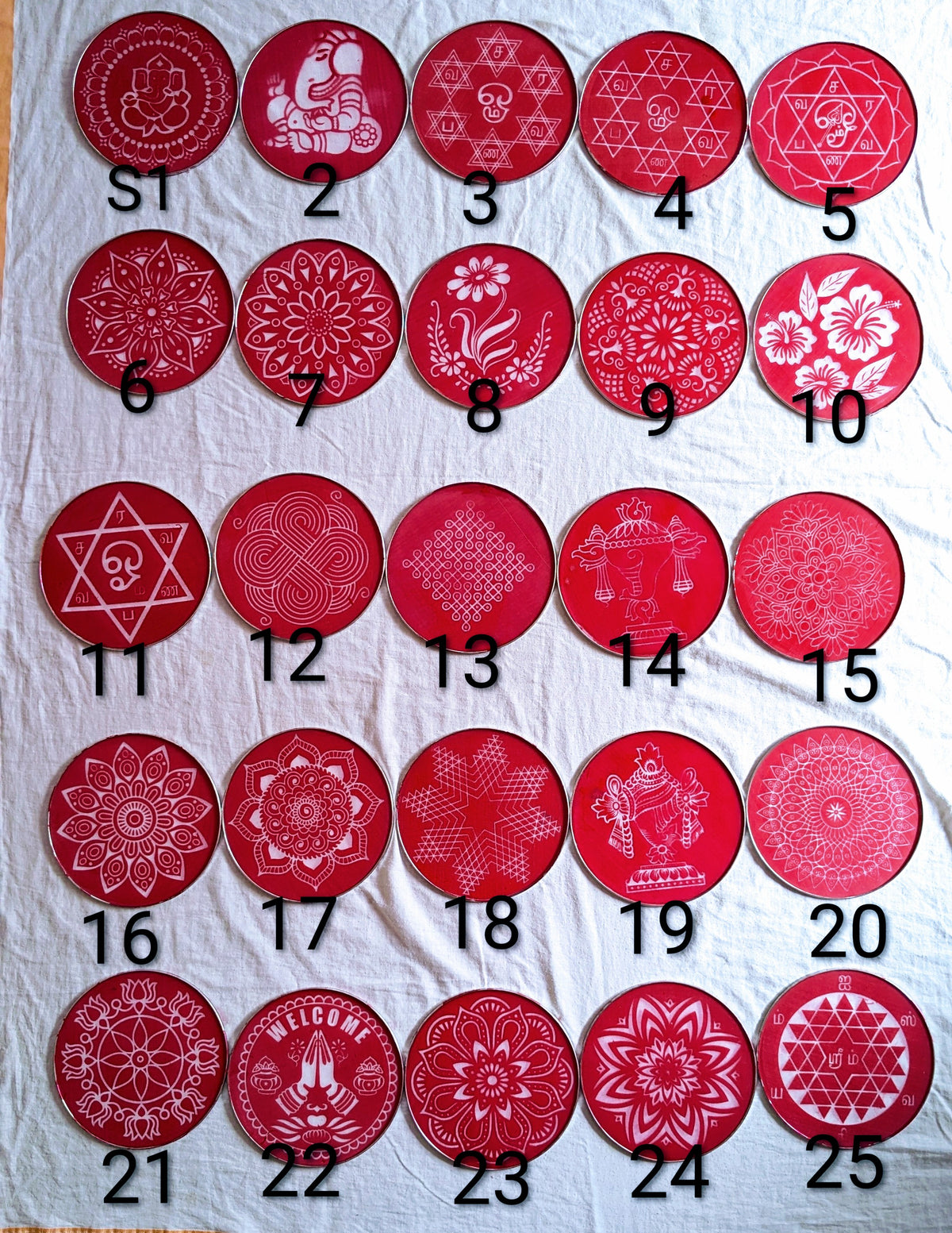 Small - 8 Inch Stencil